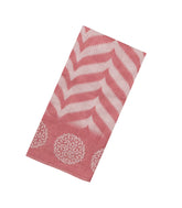 Peach Printed Synthetics Linen Saree With Embroidery Border-BL5317