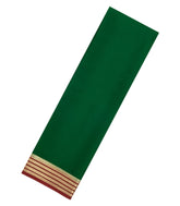 Dark Green Woven Mysore Silk Saree With Contrast Border-MS3755