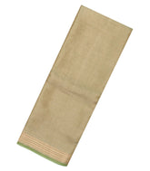 Light Green Handloom Banarasi Organza Silk Saree With Stripes-BE1689