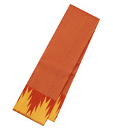 Rust Handloom Kanchipuram Silk Saree With Checks & Temple Border-KA15312
