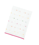 White Woven Linen Saree With Buttas -LI0729