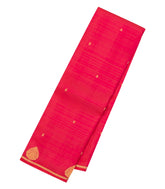 Pink Woven Pure Silk Saree With Floral Buttas -EC2530