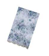 Off White Woven Blended Organza Saree With Printed Floral Motifs & Embroidered Selvage-EN1918