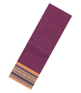 Magenta Woven Chettinad Cotton Saree With Checks-CN1886