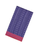 Purple Handwoven Orissa Cotton Saree With Tie & Dye Motifs-OR0906
