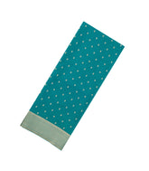 Cyan Woven Mysore Silk Saree With Floral Motifs-MS3405