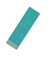 Turquoise Woven Mysore Silk Saree With Crepe Brocade-MS3345