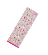 Off White Printed Crepe Silk Saree With Floral Motifs-PS0933