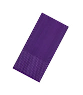 Violet Handloom Soft Silk Saree With Zari Stripes-SO4583