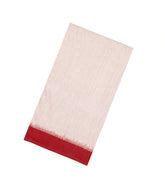 Off White Handwoven Orissa Cotton Saree With Checks & Ganga Jamuna Border-OR0900
