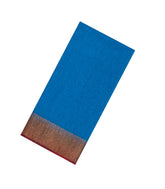 Blue Woven Blended Art Chanderi Saree With Zari Border-SY0096