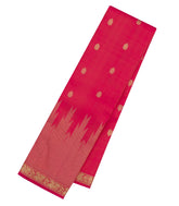 Hot Pink Handloom Kanchipuram Silk Saree With Annam Buttas-KA15055-Hot Pink