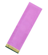 Lavender Woven Mysore Silk Saree With Contrast Border-MS3679