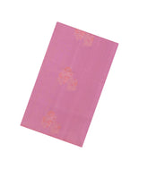 Dusty Pink Handloom Soft Silk Saree With Floral Zari Motifs-SO4354