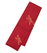 Crimson Handloom Kanchipuram Silk Saree With Floral Motifs