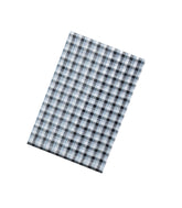 Grey Woven Linen Saree With Checks-LI0709