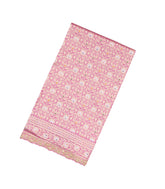 Lilac Woven Silk Saree With Meena Floral Motifs & Hand Embroidered Selvage-EN1702