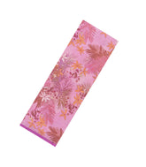 BubbleGum Pink Printed Crepe Silk Saree With Floral Motifs-PS0923