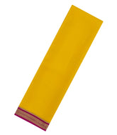 Yellow Woven Mysore Silk Saree With Contrast Zari Border-MS3635
