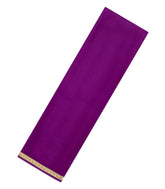 Purple Woven Mysore Silk Saree With Zari Border-MS3696