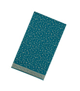 Cyan Woven Synthetic Blended Saree With Embroidered Motifs-EN2018