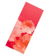 Red Woven Georgette Silk Saree With Printed Floral Motifs-PS0563