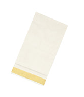 Off White Handloom Kerala Cotton Saree With Zari Border-KEC1010