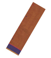 Rust Handloom Kanchi Cotton Saree With Buttas-KC1778
