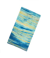 Blue Handloom Tussar Silk Saree With Printed Tie & Dye Motifs-TU2837