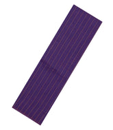 Purple Woven Chettinad Cotton Saree With Zari Stripes-CN1933