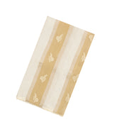 Off White Woven Synthetic Satin Saree With Floral Zari Motifs-BL4855