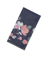 Dark Grey Printed Synthetic Tussar Silk Saree With Contrast Border-SY0133
