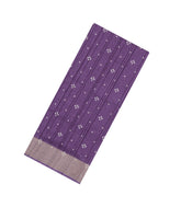 Lavender Woven Synthetics Dola Silk Saree With Zari Border-BL5269