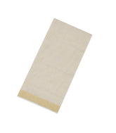 Off White Handloom Kerala Cotton Saree With Triangle Buttas-KEC1038