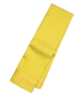 Pista Green Handloom Kanchipuram Silk Saree With Floral Motifs