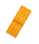 Mustard Woven Pure Organza Silk Saree With Zari Checks & Buttas-KS1081