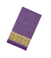 Violet Handloom Rajkot Patola Ikat Silk Saree With Tie & Dye Motifs-IK0519