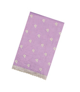 Lavender Woven Synthetic Blended Saree With Embroidered Motifs-EN2074