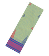 Aquamarine Woven Chettinad Cotton Saree With Buttas-CN1884