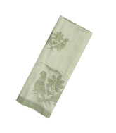 Cardamom Green Woven Blended Dupion Saree With Embroidered Bird Motifs-BL3846