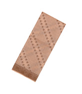 Peach Woven Tussar Silk Saree With Floral Motifs-TU3153