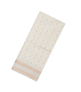 White Woven Art Tussar Silk Saree With Zari Checks & Buttas-SY0571