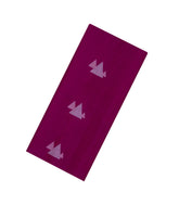 Magenta Handloom Soft Silk Saree With Triangle Buttas-SO4700