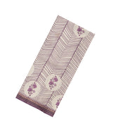 Lilac Printed Synthetic Tussar Silk Saree With Contrast Border-SY0147