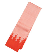 Light Peach Handloom Korvai Kanchipuram Silk Saree With Threadwork Temple Border-KA13005