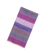 Multi Colour Woven Linen Saree With Stripes-LI0747