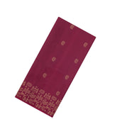 Maroon Handloom Soft Silk Saree With Tribal Motifs-SO4562