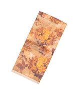 Beige Handloom Tussar Silk Saree With Printed Floral Motifs-TU2684