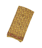 Sage Green Woven Modal Silk Saree With Ajrakh Printed Motifs-BL3594