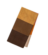 Multicolor Handloom Chanderi Cotton Tissue Saree With Stripes-CC1348